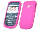 iTALKonline PINK Soft Silicone Case/Cover/Skin For Nokia C3