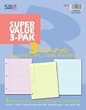 Colored Filler Paper - 8.5 x 11 - Pink - Pack of 100