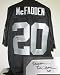 Darren McFadden Autographed/Hand Signed Oakland Raiders Black Reebok EQT Jersey