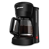Black & Decker DCM600B 5-Cup Coffeemaker, Black