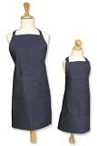 Denim Adult & Child Apron Set