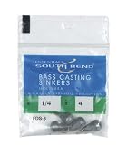 South Bend Sporting Goods FDS8 Bass Casting Sinkers