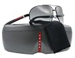 Prada Sunglasses SPS 51N BLACK 1B0-3M1 SPS51N