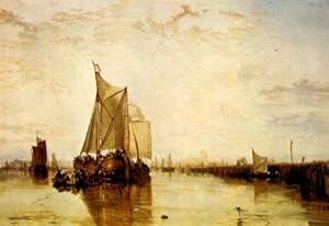 Joseph Mallord Turner Boat in Rotterdam Art Print Poster