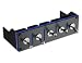 Lamptron Hummer 5-port 12V on/off Controller 100W per Channel, Black/Blue