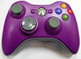 Purple Xbox 360 Modded Controller (Rapid Fire Mod) COD MW2 Black Ops