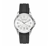 Save on  Victorinox Swiss Army Men's 249025 Officer's 1884 Black Rubber Silver Dial Watch