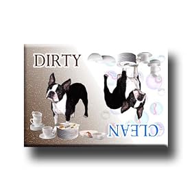 Boston Terrier Dishwasher Magnet