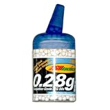 TSD Tactical 6mm plastic airsoft BBs, 0.28g, 1000 rds, white