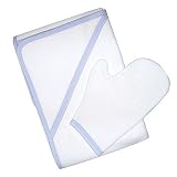 Tadpoles Organic Cotton Hooded Towel Set