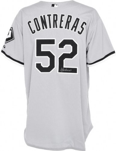 Jose Contreras Autographed Jersey | Details: Chicago White Sox, Authentic, Grey