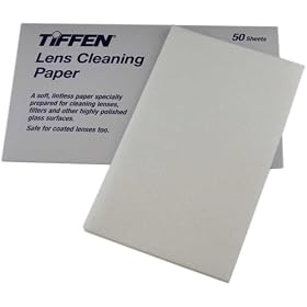 Tiffen Lens Cleaning Paper Tissue Pack Of 50 Sheets by Tiffen