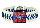 MLB Toronto Blue Jays Genuine Argyle Baseball Bracelet