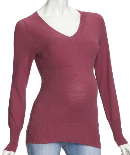 Esprit maternity Sweater long sleeves V-neck M84500 Damen Umstandsmode/ Pullover & Strickj Preisvergleich
