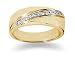 0.12 ctw. Woman's Round Diamond Wedding Band in 14K Yellow Gold