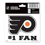 Philadelphia Flyers 3"x4" Ultra Decal Window Cling