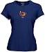 Atlanta Thrashers Women's Frosted Logo Cap Sleeve Layered Tissue Tee