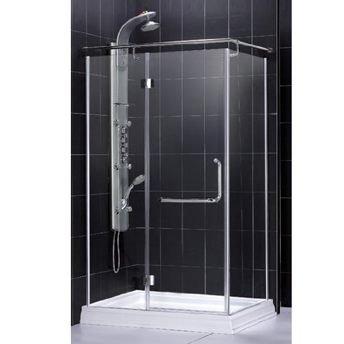 Corner Shower Stalls Concrete Powder