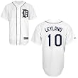 Jim Leyland Detroit Tigers Replica Home Jersey by Majestic