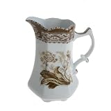 10 ELLANA PITCHER - 10 PORCELAIN PITCHER, ELLANA BROWN COLLECTION