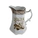10 ELLANA PITCHER - 10 PORCELAIN PITCHER, ELLANA BROWN COLLECTION