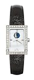 Dallas Mavericks Ladies Allure Watch Black Leather Strap