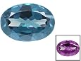 Approx 5.55ct 14x10mm oval russian lab alexandrite.