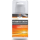 Dr. Shepard's Vitamin D3 Cream ● Cream Improves Psoriasis, Skin, Bone, and Muscle Health ● Contains Clinically Proven D3 with Magnesium ● 100% Made in USA. Works Rapidly to Improve Skin Health ● DEEP PENETRATING CREAM Means You Absorb More D3 WITHOUT Taking LARGE Pills ● UNBEATABLE PREMIUM QUALITY ● Backed By 100% No Risk Guarantee From Dr. Shepard