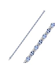 18K Exquisite Tanzanite Bracelet with Diamonds (NEW ARRIVAL)