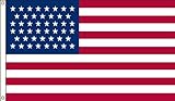 IMAGE OF America's Flag Company 3-Foot by 5-Foot Nylon 46 Star United States Historical Flag with Canvas Header and Grommets