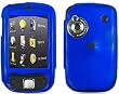 SOLID BLUE SNAP-ON COVER HARD CASE PHONE PROTECTOR (With Optional Swivel Belt Clip) for HTC TOUCH (CDMA ONLY, SPRINT, ALLTEL) [Beyond Cell Packaging]