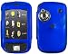 SOLID BLUE SNAP-ON COVER HARD CASE PHONE PROTECTOR (With Optional Swivel Belt Clip) for HTC TOUCH (CDMA ONLY, SPRINT, ALLTEL) [Beyond Cell Packaging]