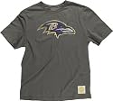 Baltimore Ravens Retro Sport Better Logo Black Super Soft T-Shirt