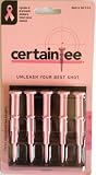 CertainTee Performance Golf Tees PINK 5-pack by Certain Tee