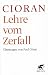 Lehre vom Zerfall