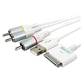 Proxima Direct� RCA Composite AV TV Cable USB for Apple iPhone 4 4S 3G 3GS iPad/ new iPad 3/ iTouch iPod