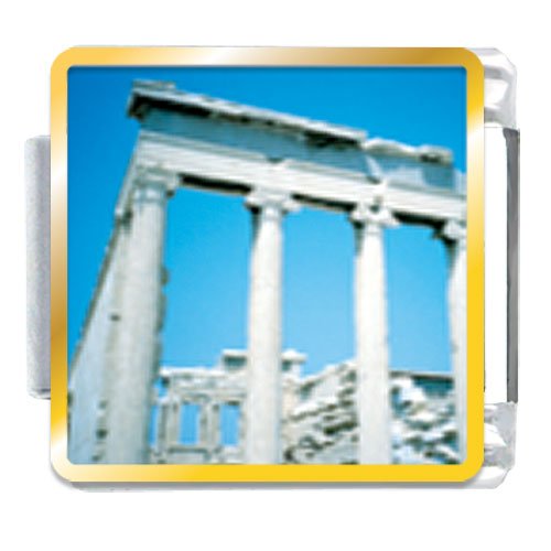 Roman Ruins Italian Charms Bracelet Link