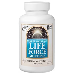 Source Naturals Life Force Multiple, No Iron Tablets