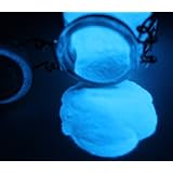 BLUE / SKY BLUE Glow in the Dark Pigment Powder 10g