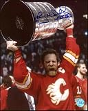 Lanny Mcdonald Calgary Flames Autographed/Hand Signed 16X20 89-Cup Photo