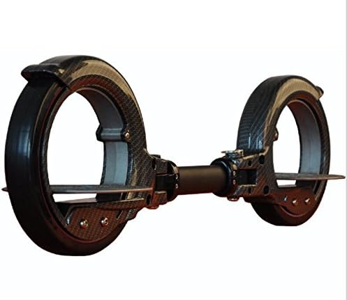 2 Wheels Skate Board X8 2 Parts Roller Foldable Drift Skateboard stunt scooter for Extreme Sports (Gray)