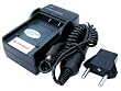 iTEKIRO Replacement Battery Charger Kit for SLB-10A SLB-11A Samsung ES55 HZ10W HZ15W L100 L110 L200