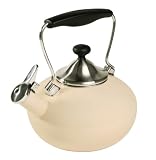 Chantal Bridge Enamel On Steel Teakettle, Clear Pure
