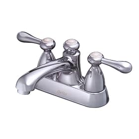 Delta 2542-272 Chrome Two Handle Bathroom Sink Faucet