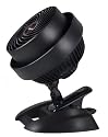 Vornado 542B Whole-Room Vortex-Action Air Circulator with Heavy-Duty V-Grip Clip and Base, Black