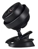 Vornado 542B Whole-Room Vortex-Action Air Circulator with Heavy-Duty V-Grip Clip and Base, Black