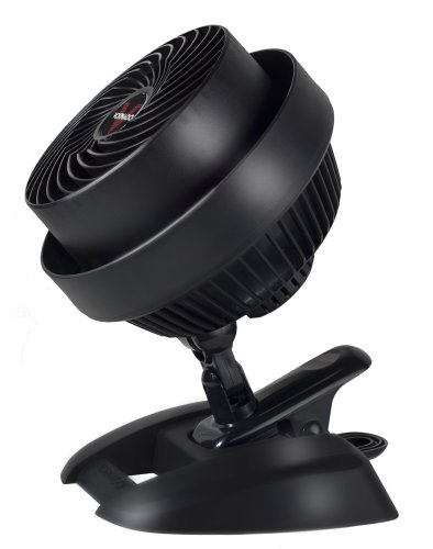 Vornado 542B Whole-Room Vortex-Action Air Circulator with Heavy-Duty V-Grip Clip and Base, Black