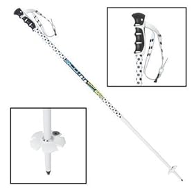Scott 2009 RIOT series 4 ski poles 46 inches - white