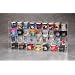 Shot Glass Display Wall Mountable