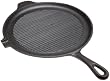 Old Mountain Pre Seasoned 10148 11 1/4 Inch Round Grill with Assist Handle
